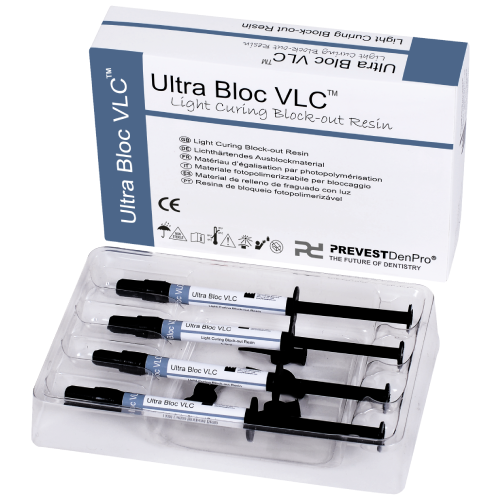 Prevest Ultra Bloc VLC Light Curing Block-Out Resin Kit | Dental Lab Use