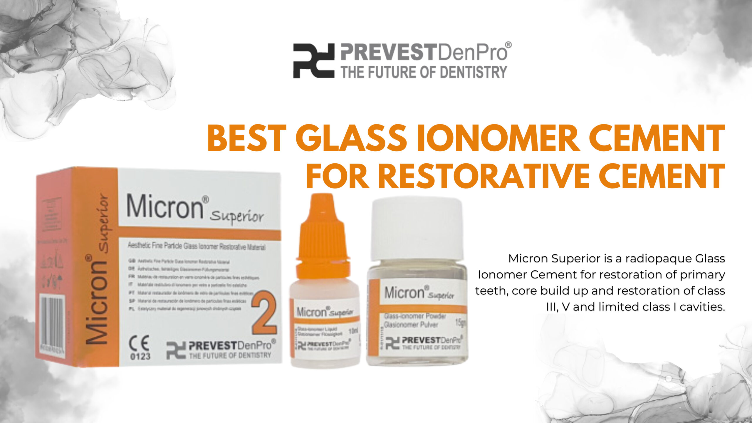 Best Glass Ionomer Cement for Restorative Cement - Micron Restorative