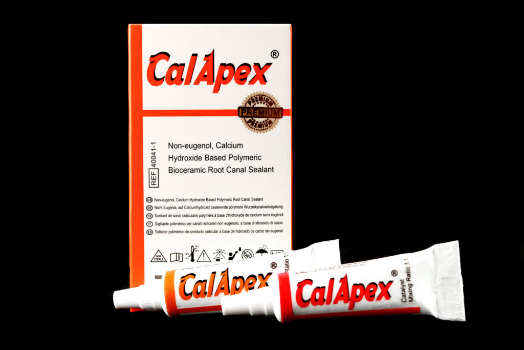 Non-eugenol Calcium Hydroxide Based Polymeric Root Canal Sealant - CalApex | Prevest DenPro